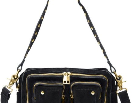 Forudbestilling - Núnoo - Ellie Suede W. Gold - Black Discount