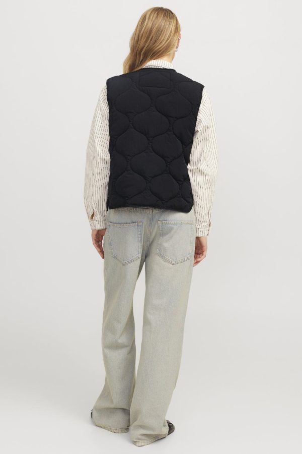 Jjxx - Jxhope Quilted Vest - 4647472 Black Fashion