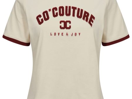 Co´Couture - Edgecc Tee 33014 - 186 - Burgundy For Cheap