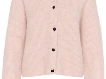 Gestuz - Alphagz Short Cardigan 10906463 - 106932 - Rose Grey Melange Online Sale