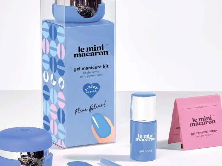 Le Mini Macaron - Gel Manicure Kit KIT020 - Fleur Bleue Fashion