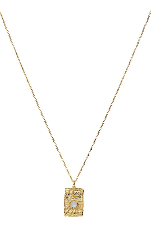 Maanesten - Aylin Necklace 2611a - Coated With 18k Gold. For Discount