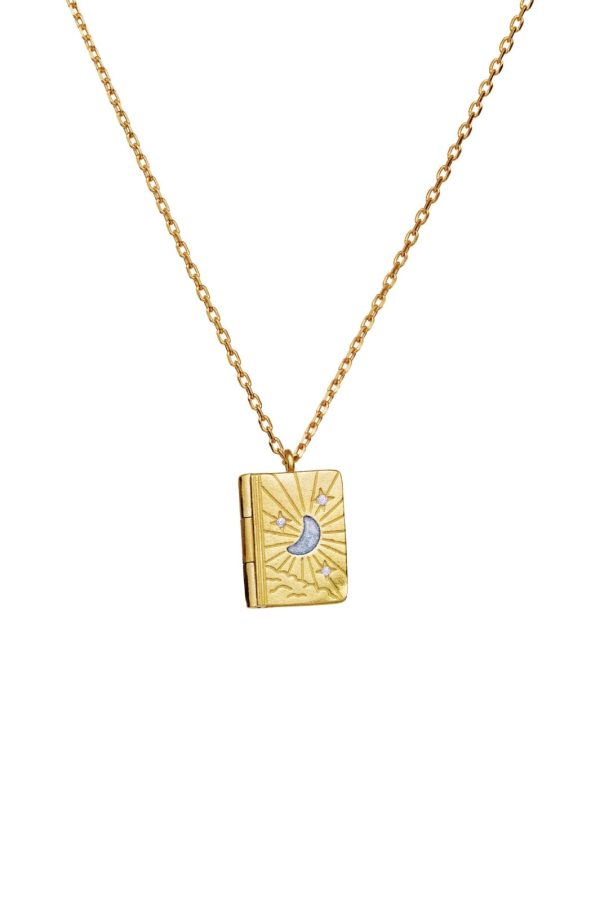 Maanesten - Little Big Dreams Necklace 2702a - 18 Ct Gold Plated 925 Sterling Silver Online Hot Sale