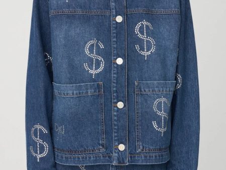 Stella Nova - Million Dollar Baby Shirtrw44-2020 - 415 Washed Denim Blue Hot on Sale