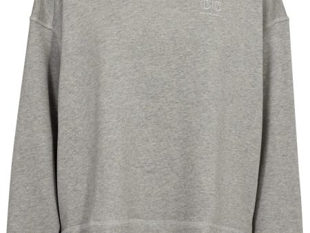 Forudbestilling - Co´couture - Cleancc Hoodie Sweat 37029 - 57 Grey Melange Cheap