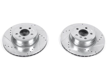 Power Stop 07-18 BMW X5 Rear Evolution Drilled & Slotted Rotors - Pair For Cheap