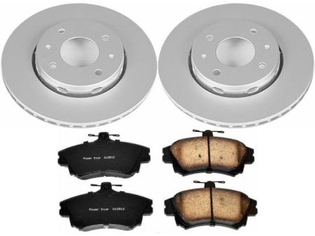 Power Stop 00-04 Volvo S40 Front Z23 Evolution Sport Coated Brake Kit For Discount