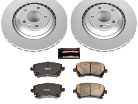 Power Stop 05-11 Audi A6 Quattro Rear Z23 Evolution Sport Coated Brake Kit on Sale