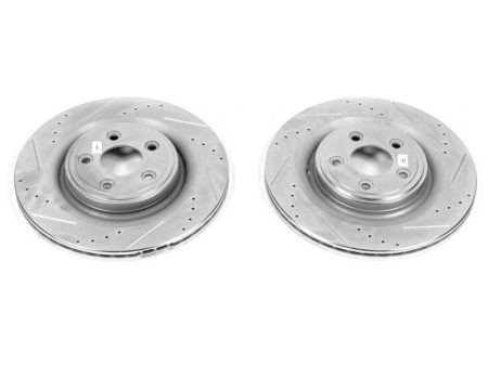 Power Stop 06-08 Jaguar S-Type Rear Evolution Drilled & Slotted Rotors - Pair Supply