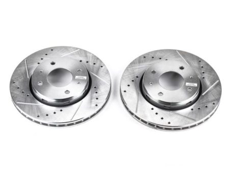 Power Stop 00-04 Volvo S40 Front Evolution Drilled & Slotted Rotors - Pair Online now