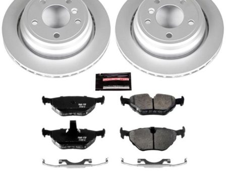 Power Stop 01-03 BMW 525i Rear Z23 Evolution Sport Coated Brake Kit Online Sale