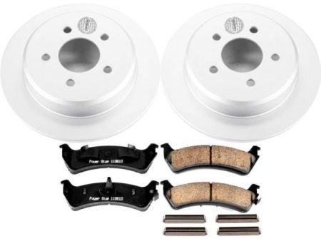 Power Stop 01-02 Ford Explorer Sport Rear Z17 Evolution Geomet Coated Brake Kit For Discount