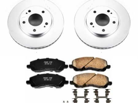 Power Stop 01-05 Chrysler Sebring Front Z17 Evolution Geomet Coated Brake Kit Supply