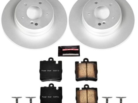 Power Stop 01-02 Mercedes-Benz E430 Rear Z23 Evolution Sport Coated Brake Kit For Discount