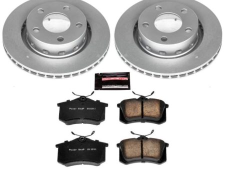 Power Stop 00-04 Audi A6 Quattro Rear Z23 Evolution Sport Coated Brake Kit For Cheap