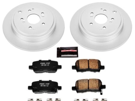 Power Stop 01-06 Acura MDX Rear Z17 Evolution Geomet Coated Brake Kit Cheap