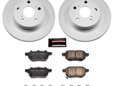 Power Stop 11-16 Scion tC Rear Z17 Evolution Geomet Coated Brake Kit Fashion