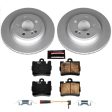 Power Stop 00-03 Mercedes-Benz CL500 Rear Z23 Evolution Sport Coated Brake Kit For Cheap