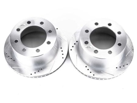 Power Stop 00-02 Dodge Ram 2500 Rear Evolution Drilled & Slotted Rotors - Pair Online