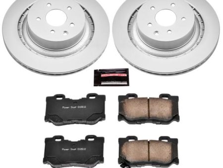 Power Stop 08-13 Infiniti G37 Rear Z17 Evolution Geomet Coated Brake Kit Cheap