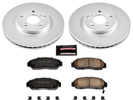 Power Stop 01-03 Acura CL Front Z17 Evolution Geomet Coated Brake Kit Online Sale