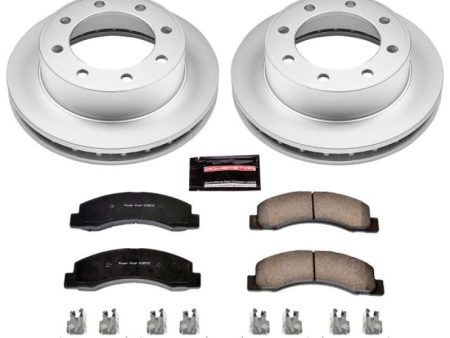 Power Stop 00-05 Ford Excursion Front Z17 Evolution Geomet Coated Brake Kit Online now