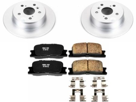 Power Stop 01-03 Toyota Highlander Rear Z17 Evolution Geomet Coated Brake Kit For Sale