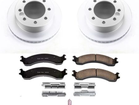 Power Stop 00-02 Dodge Ram 2500 Front Z17 Evolution Geomet Coated Brake Kit Fashion