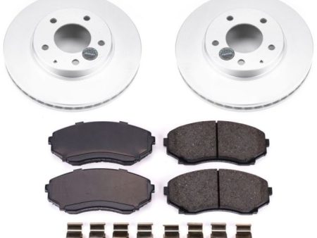 Power Stop 00-06 Mazda MPV Front Z17 Evolution Geomet Coated Brake Kit Online Sale