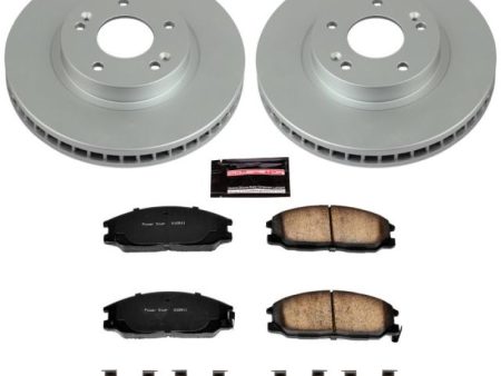 Power Stop 01-06 Hyundai Santa Fe Front Z17 Evolution Geomet Coated Brake Kit Cheap