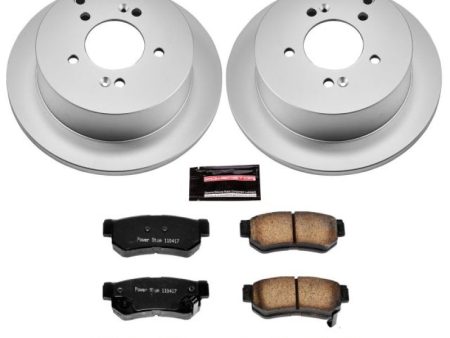 Power Stop 01-06 Hyundai Santa Fe Rear Z17 Evolution Geomet Coated Brake Kit Online