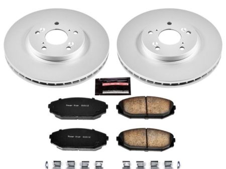 Power Stop 01-02 Acura MDX Front Z17 Evolution Geomet Coated Brake Kit Online Sale