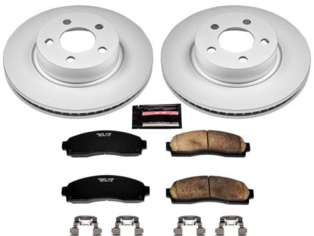 Power Stop 01-03 Ford Explorer Sport Front Z17 Evolution Geomet Coated Brake Kit Online now