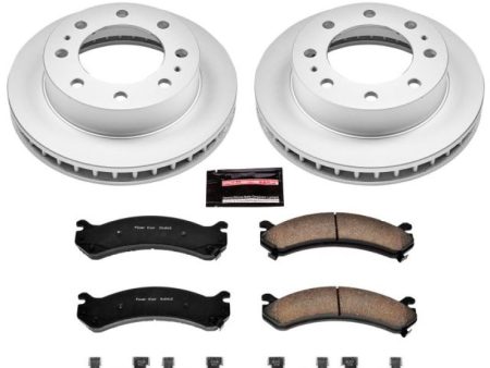 Power Stop 00-05 Cadillac DeVille Front Z17 Evolution Geomet Coated Brake Kit Sale