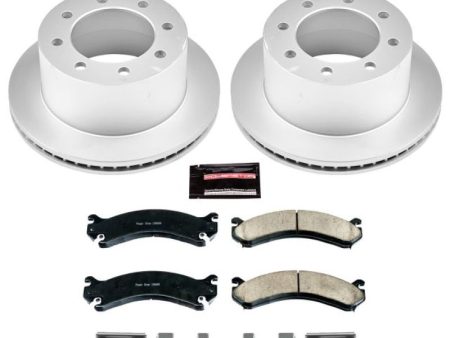 Power Stop 01-06 Chevrolet Silverado 3500 Rear Z17 Evolution Geomet Coated Brake Kit Online