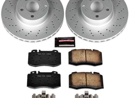 Power Stop 00-03 Mercedes-Benz CL500 Front Z23 Evolution Sport Coated Brake Kit Online