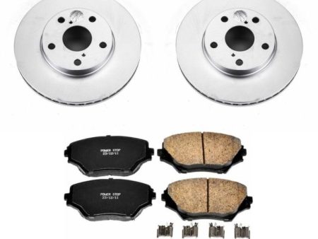 Power Stop 01-05 Toyota RAV4 Front Z17 Evolution Geomet Coated Brake Kit For Sale