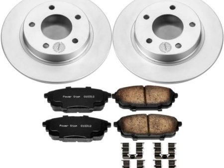 Power Stop 01-03 Mazda Protege Rear Z17 Evolution Geomet Coated Brake Kit Online Hot Sale