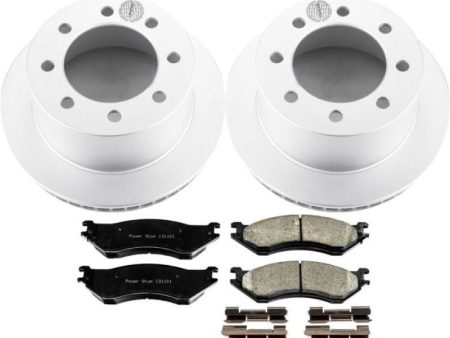 Power Stop 01-02 Dodge Ram 2500 Rear Z17 Evolution Geomet Coated Brake Kit Hot on Sale