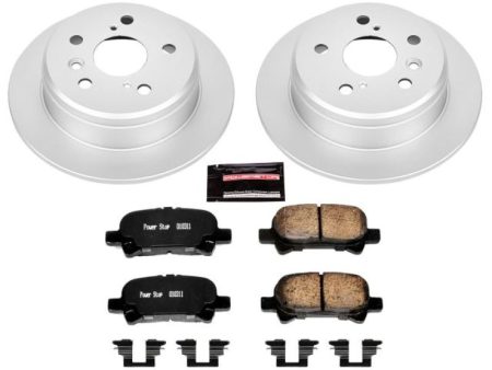 Power Stop 00-01 Toyota Camry Rear Z17 Evolution Geomet Coated Brake Kit Supply