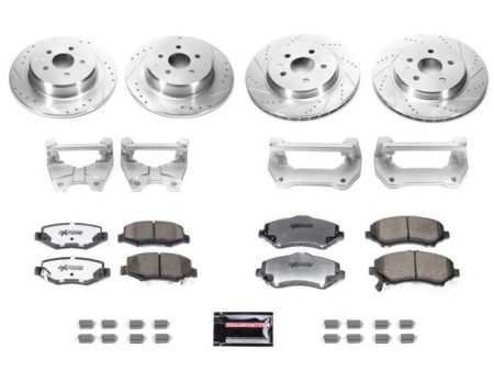 Power Stop 07-17 Jeep Wrangler Front & Rear Big Brake Conversion Kit For Discount