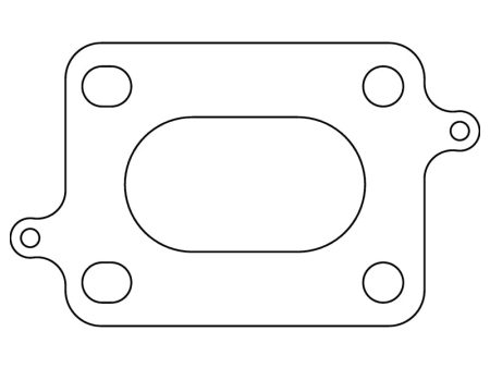 Cometic Cosworth YB .030in MLS Exhaust Manifold Gasket - Set of 4 - 53.85mm x 30.20mm Oval Ports Fashion